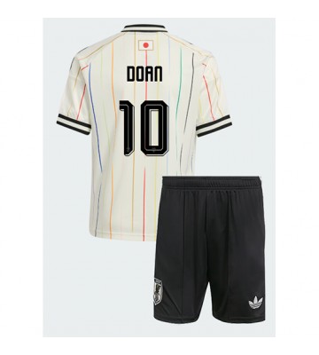 Japan Ritsu Doan #10 Bortaställ Barn VM 2026 Kortärmad (+ Korta byxor)